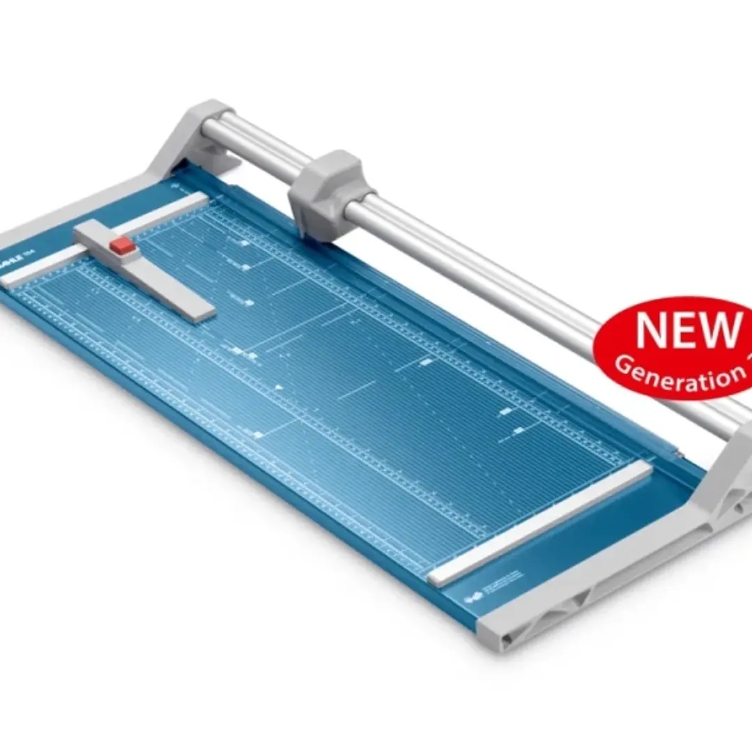 Dahle 554 Cizalla Profesional de Rodillo Formato A2 - Capacidad 20 Hojas - Longitud de Corte 720mm - Cuchilla Circular Autoafilable de Acero 1