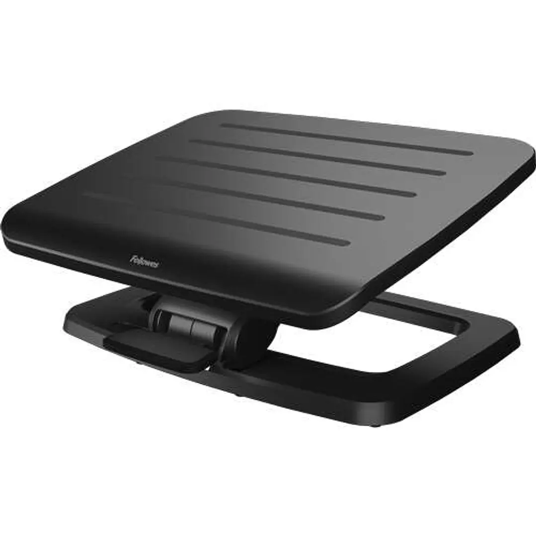 Fellowes Hana LT Plataforma Flexible con Ajuste Manos Libres - Superficie Antideslizante - Movimiento Activo - Color Negro 1
