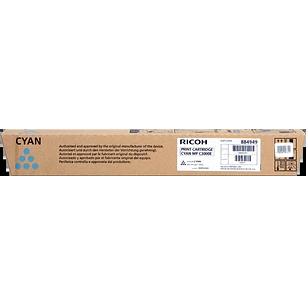 Ricoh Aficio MP-C2500/MP-C3000 Cyan Cartucho de Toner Original - 888643/888639/884949/842033