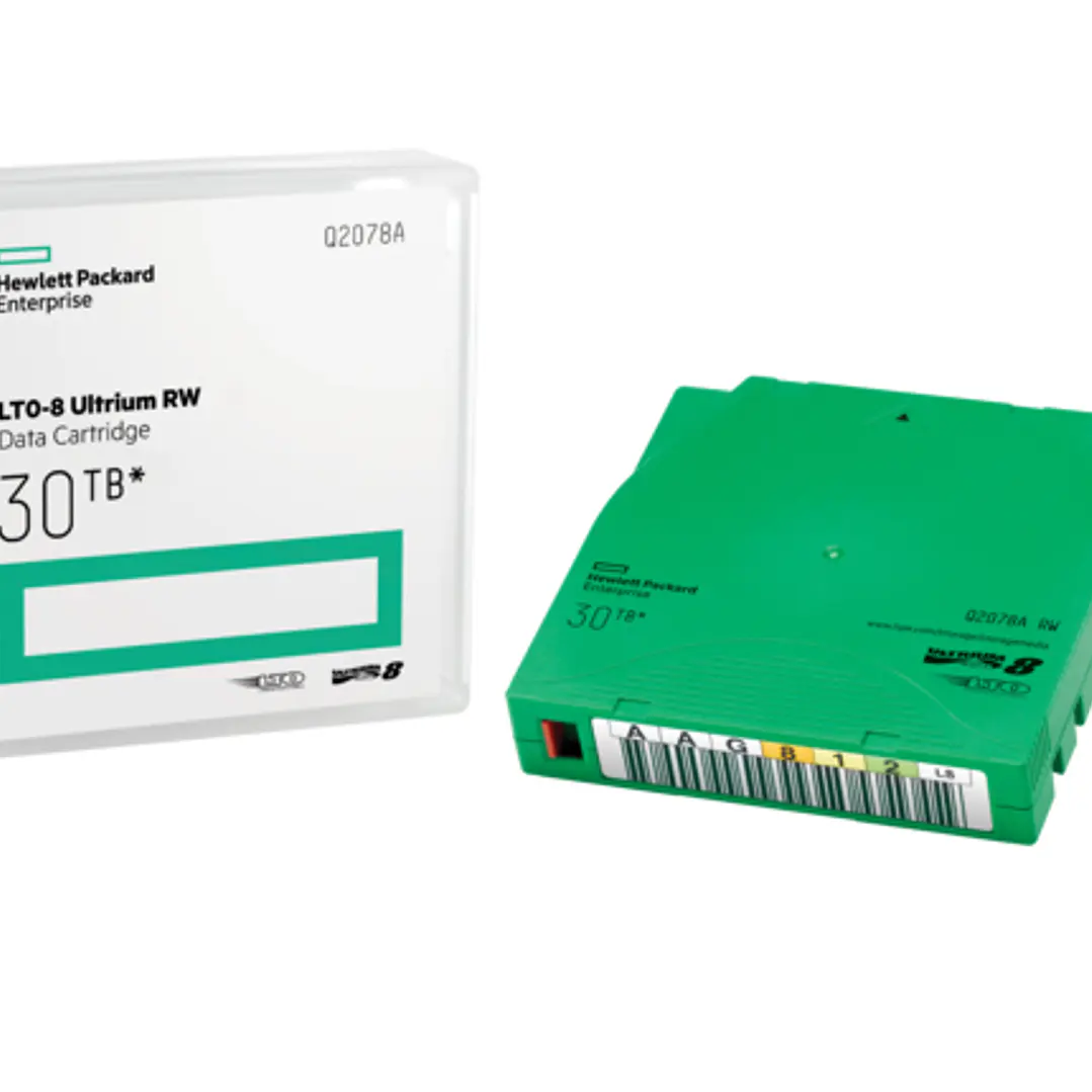 HP LTO-8 Ultrium RW 12TB/30TB Cinta de Datos (BaFe) 1