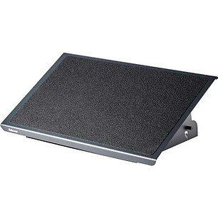 Fellowes Professional Series Reposapies Metalico - 3 Ajustes de Altura - Superficie de 560x340mm - Sistema Antideslizante