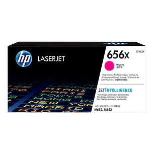 HP CF463X Magenta Cartucho de Toner Original - 656X