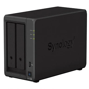Synology DiskStation DS723+ Servidor de Almacenamiento NAS - Hasta 2 Unidades de Almacenamiento - Interfaz Soportado M.2, SATA III - Compatible con 2.