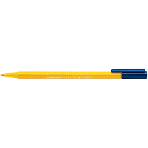 Staedtler Triplus Color 323 Rotulador de Punta Fina - Trazo 1mm Aprox - Tinta Base de Agua - Color Amarillo Intenso