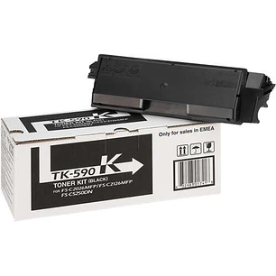 Kyocera TK590 Negro Cartucho de Toner Original - 1T02KV0NL0/TK590K