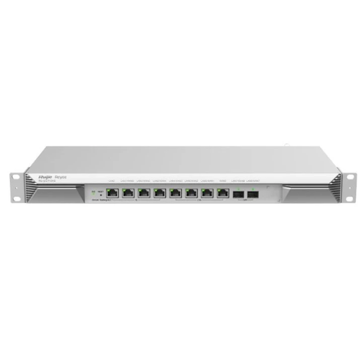 Ruijie RG-EG710XS Router Gestionado - 6 Puertos - 4x Ethernet 2.5Gbps - 2x SFP+ - Monitoreo en Tiempo Real - Gestion en la Nube - Color Gris 1