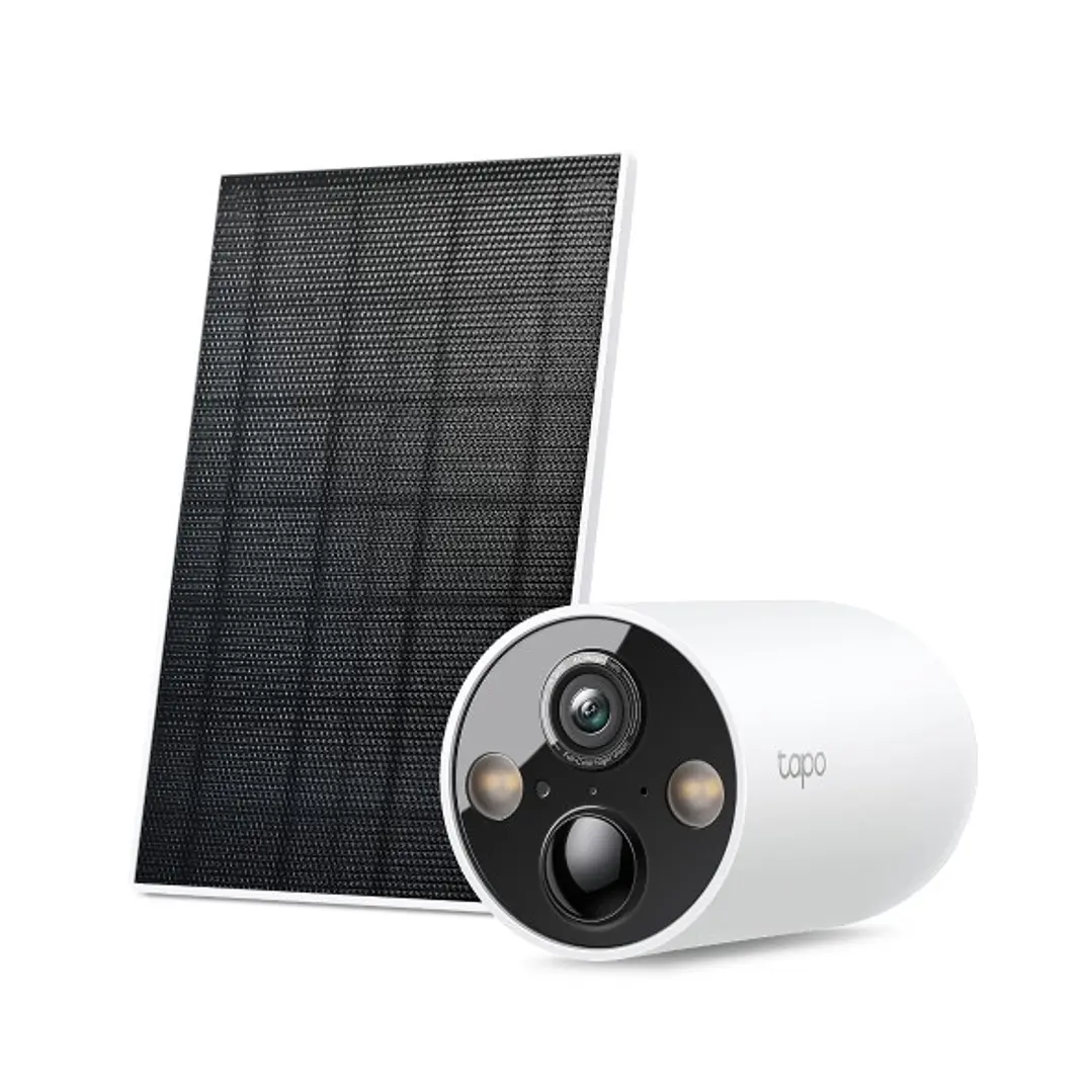 TP-Link Tapo C425 KIT Camara de Seguridad - 2K QHD - Deteccion con IA - Bateria 10Ah - Luz LED - Panel Solar - Vision Nocturna - WiFi - Audio Bidirecc 1
