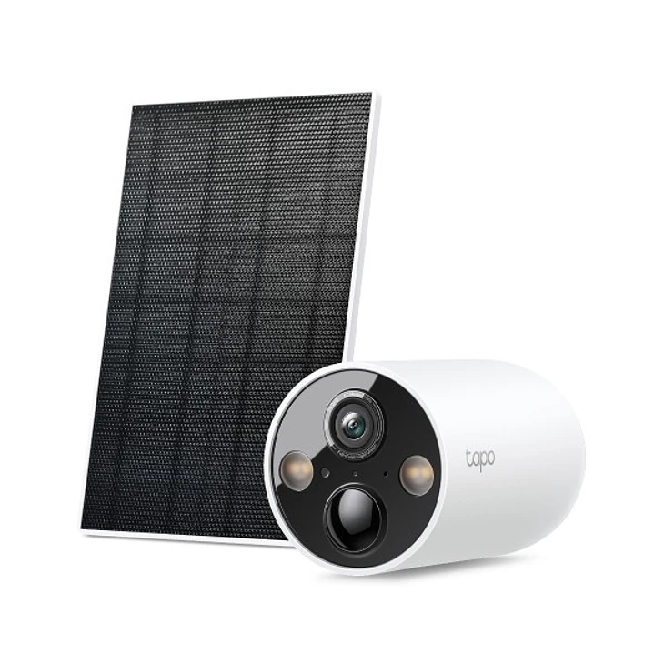 TP-Link Tapo C425 KIT Camara de Seguridad - 2K QHD - Deteccion con IA - Bateria 10Ah - Luz LED - Panel Solar - Vision Nocturna - WiFi - Audio Bidirecc 1
