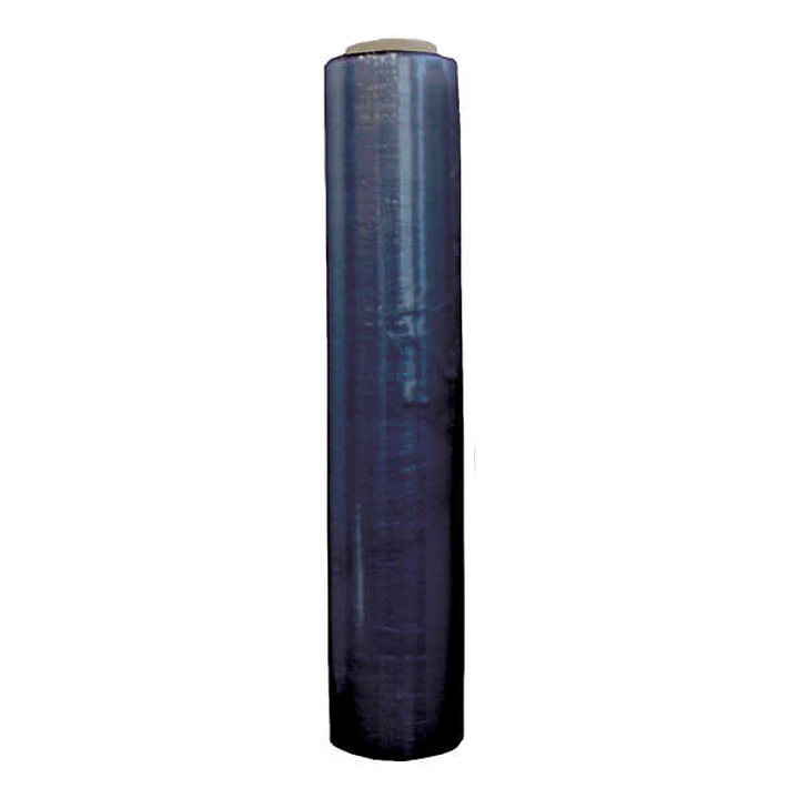 Dohe Bobina de Film Extensible de 23 Micras con Mandril - Medidas 50cmx151m - Gran Resistencia - Ideal para Embalaje - Color Negro 1