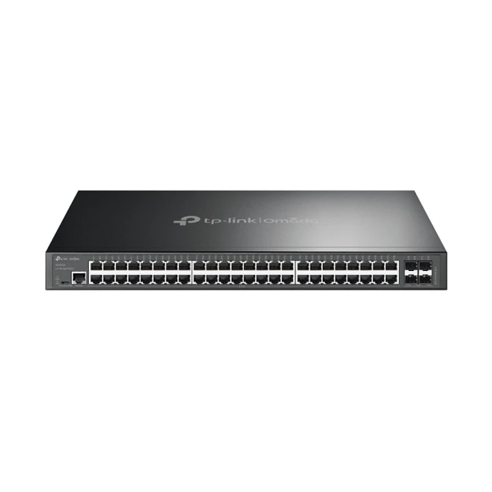 TP-Link Omada SG3452X Switch 52 Puertos - Gestionado - 48xRJ45 1Gbps - 4xSFP+ 10Gbps - Soporta QOS - Conmutacion hasta 176Gbps - Carcasa Metalica - Co 1
