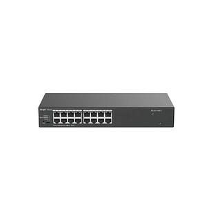 Ruijie RG-ES116G-L Switch No Gestionado - 16 Puertos Ethernet hasta 1Gbps - Carcasa de Acero - Color Negro