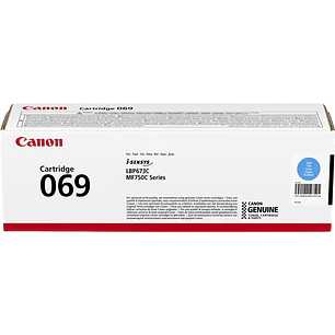 Canon 069 Cyan Cartucho de Toner Original - 5093C002