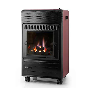 Orbegozo HBF 95 Estufa Llama Azul - Potencia Maxima 3500W - Ideal para Espacios Mayores a 25 M2 - Triple Sistema de Seguridad - Encendido Piezoelectri