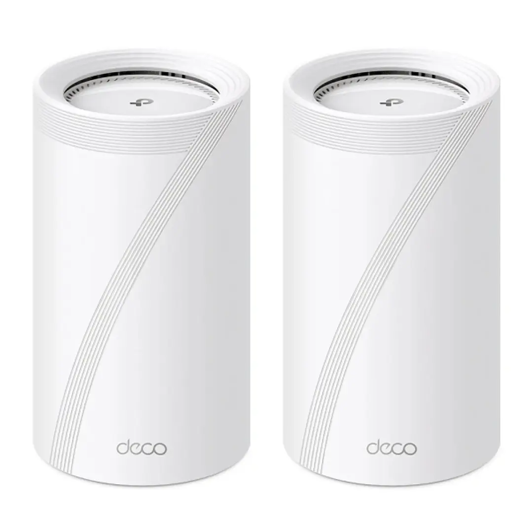 TP-Link Deco BE85 Pack de 2 Sistemas WiFi Mesh - Tribanda - Velocidad hasta 19Gbps - WiFi 7 - Ethernet 10Gbps - VPN - Color Blanco 1