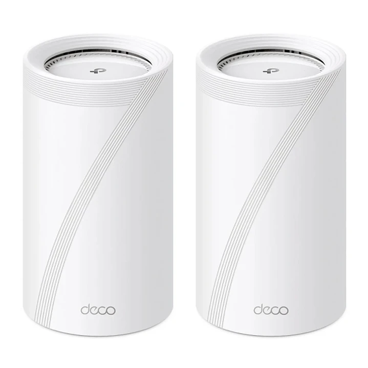 TP-Link Deco BE85 Pack de 2 Sistemas WiFi Mesh - Tribanda - Velocidad hasta 19Gbps - WiFi 7 - Ethernet 10Gbps - VPN - Color Blanco 1