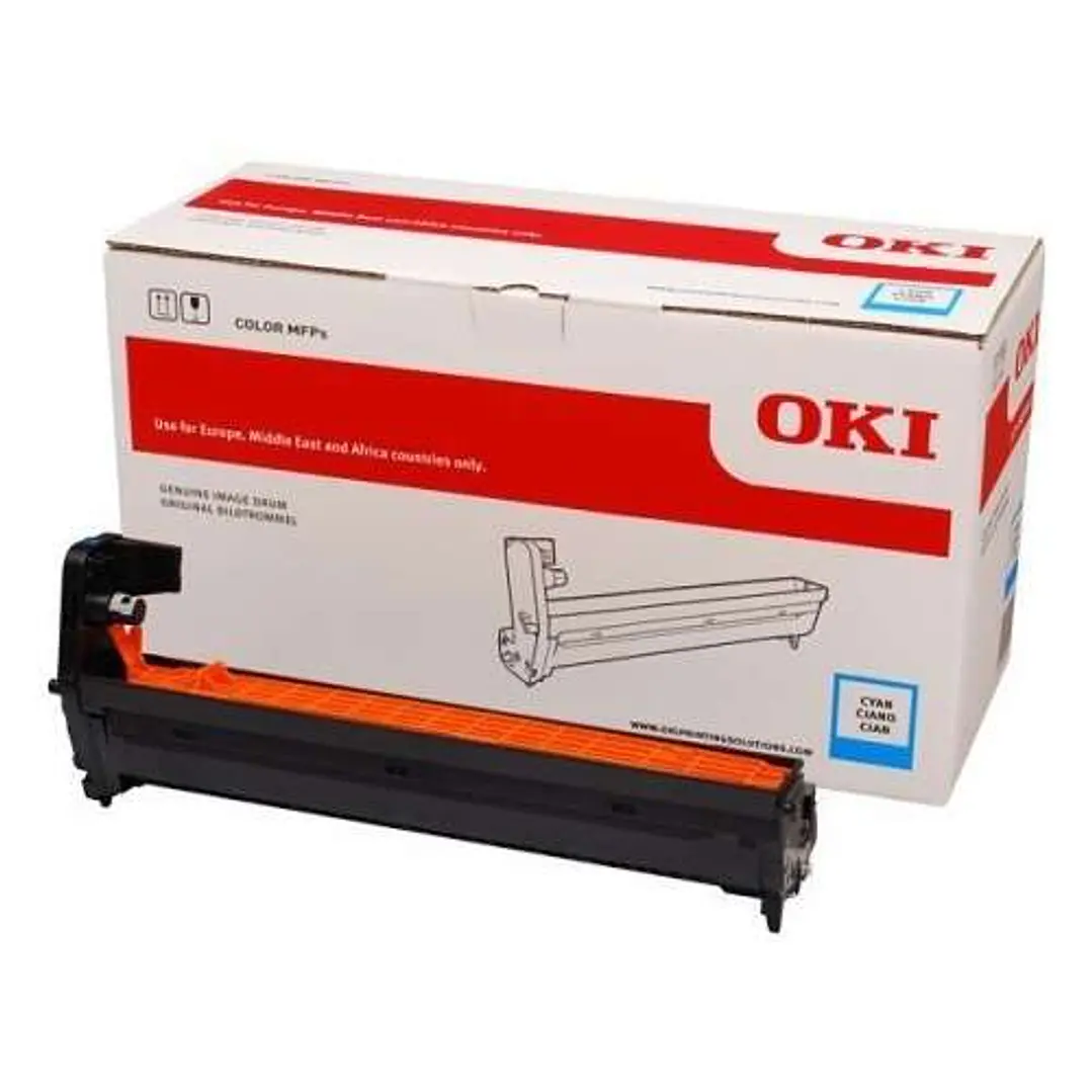 OKI C823/C833/C843 Cyan Tambor de Imagen Original - 46438003 1