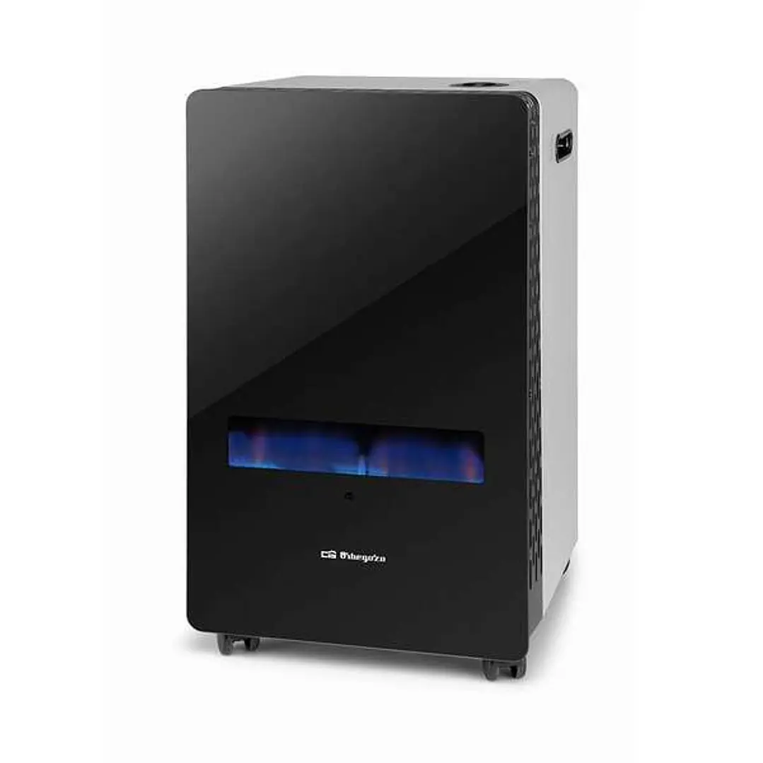 Orbegozo HBF 100 Estufa Llama Azul - Potencia 3800W - Clase Energetica A - Triple Sistema de Seguridad - Portatil y Eficiente 1