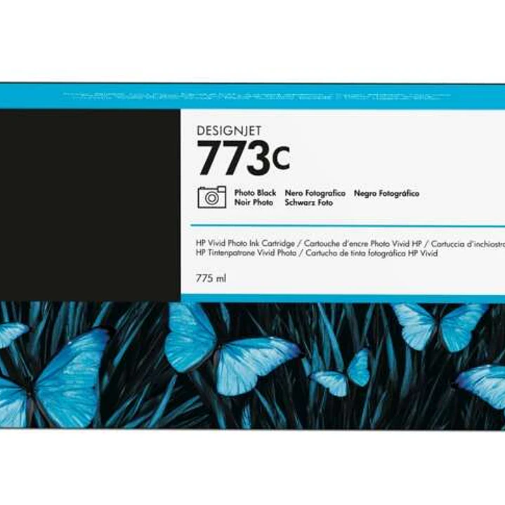 HP 773C Negro Photo Cartucho de Tinta Original - C1Q43A 1