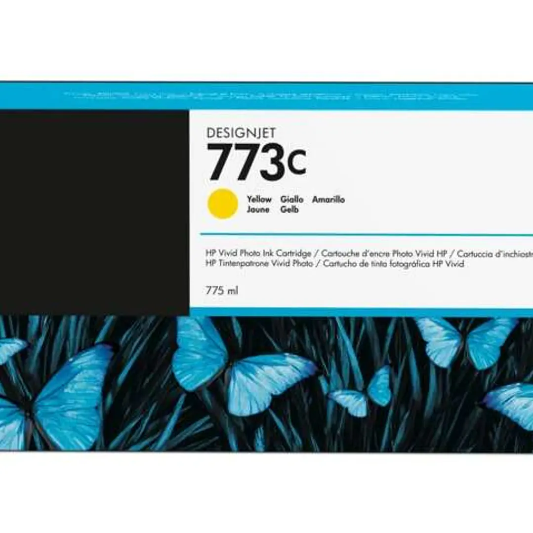 HP 773C Amarillo Cartucho de Tinta Original - C1Q40A 1