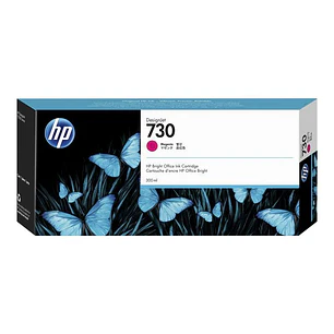 HP 730 Magenta Cartucho de Tinta Original - P2V69A