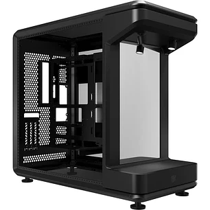 Cooler Master MasterFrame 360 Stage Mirror Caja ATX - 2x USB-A 3.2 1x USB-C 4.0 1x Audio y Micro - Espejo Frontal - Focos ARGB - Color Negro