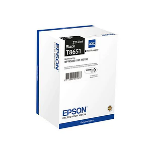 Epson T8651 Negro Cartucho de Tinta Original - C13T865140