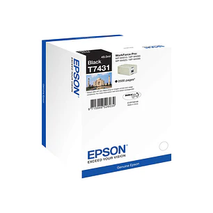 Epson T7431 Negro Cartucho de Tinta Original - C13T74314010