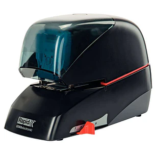 Rapid Grapadora Electrica Supreme R5080E 80 Hojas - Carga de Cartucho - Duradera - Negro