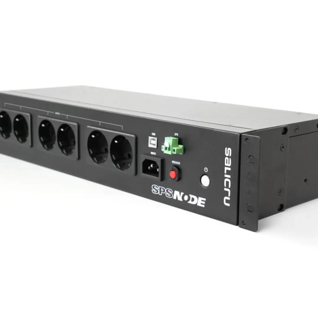 Salicru SPS 900 NODE SAI 900VA Off-line - Formato Rack - 8 Salidas Schuko - Indicador LED 1