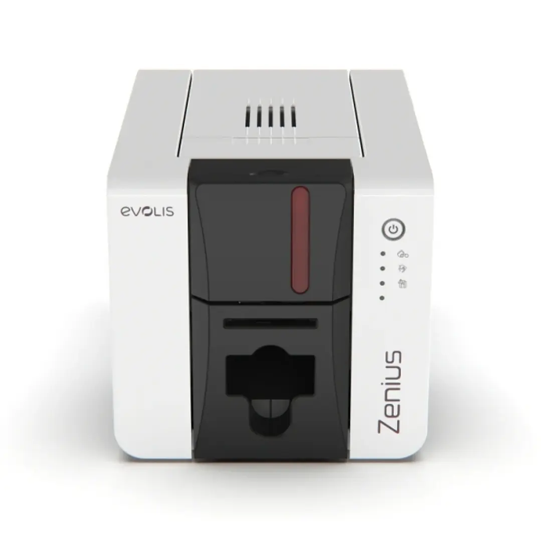 Evolis Zenius 2 Expert Impresora de Tarjetas - Resolucion 300x1.200ppp - USB, Ethernet - Color Blanco 1