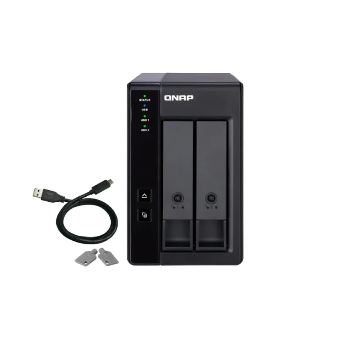 QNAP TR-002 Caja de Expansion RAID USB 3.0 - 2 Bahias 2.5