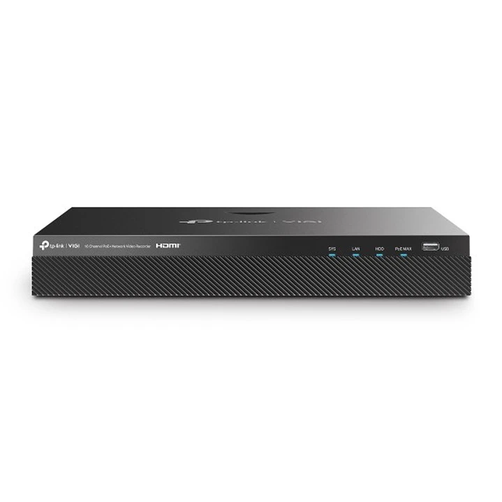 TP-Link Vigi NVR2016H-16MP Grabadora para Videovigilancia - Gestion hasta 16 Canales - RJ45 - HDMI - VGA - 2xUSB - Soporta Almacenamiento hasta 20TB - 1
