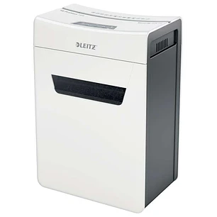 Leitz IQ Protect Premium 10X Destructora de Papel Manual Corte en Particulas P-4 - Destruye hasta 11 Hojas a la Vez - Ultrasilenciosa - Papelera de 18