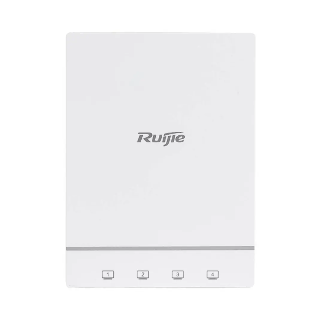 Ruijie RG-AP180 Punto de Acceso de Doble Banda y Doble Radio - PoE+ - 1.8Gbps - WiFi 6 AX1800 - Modo FAT/FIT - Antenas Internas - Color Blanco 1