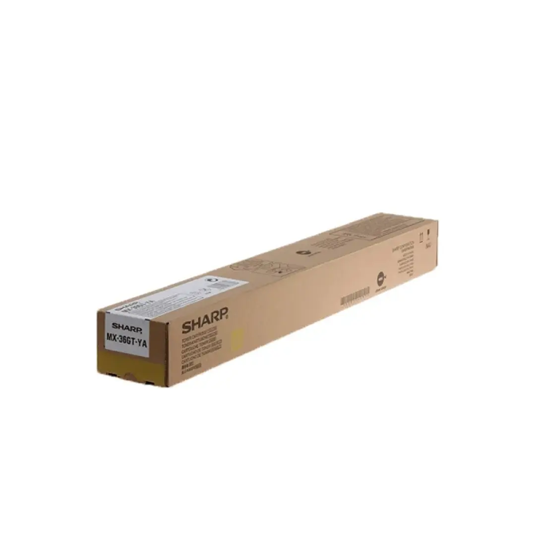 Sharp MX36 Amarillo Cartucho de Toner Original - MX36GTYA 1