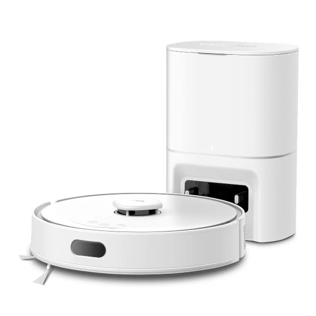 TP-Link Tapo RV30 Max Plus White Robot Aspirador con Friegasuelos - Bluetooth - Base de Autovaciado con Bolsa de 3l - Mapeo Preciso - 5300Pa - 2600mAh 1