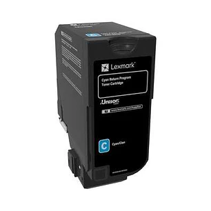 Lexmark CS720/CS725/CX725 Cyan Cartucho de Toner Original - 74C20C0