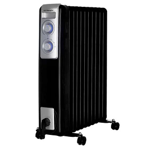 Orbegozo RN-2500 Radiador de Aceite Potente y Moderno - Potencia Maxima 2500W - 11 Elementos Calorificos - 3 Potencias de Calor - Termostato Regulable