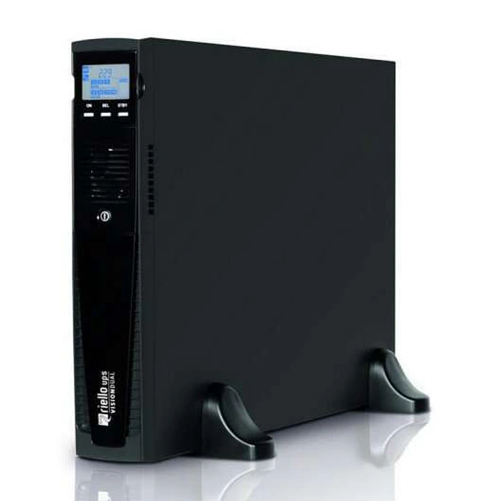 Riello Vision Dual SAI 3000VA 2700W - 10` Line Interactive 8x IEC 320, 1x C19, USB 2.0, RS-232 1