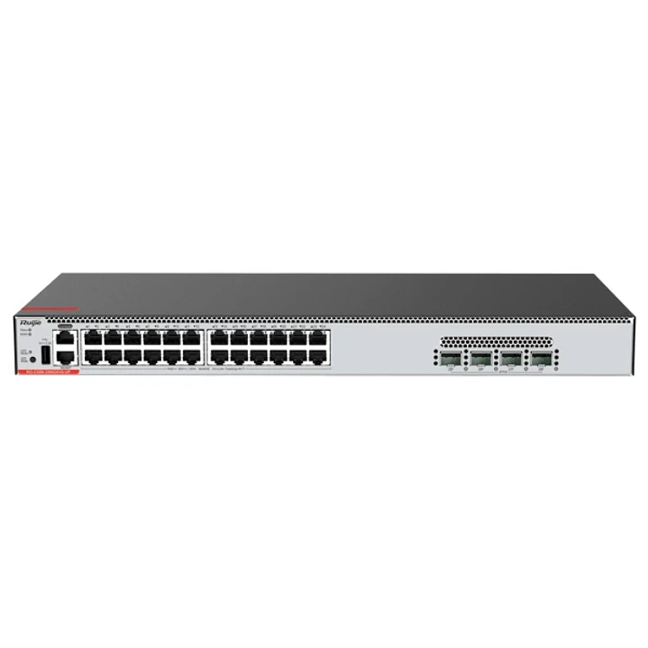 Ruijie RG-CS86-24XMG4XS4VS-UPD Switch con Auto-Negociacion Modular - 24 Puertos hasta 5Gbps - 4x SFP+ 10Gbps - 4x SFP28 25Gbps - PoE/PoE+/PoE++ - 3 Ve 1