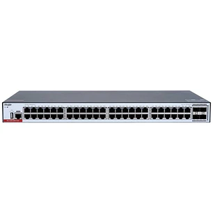 Ruijie RG-CS83-48GT4XS Switch - 48 Puertos Ethernet hasta 1Gbps - 4x SFP+ hasta 10Gbps - Fuente de Alimentacion Fija - Color Negro y Gris
