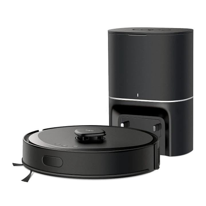 TP-Link Tapo RV30 Max Plus Robot Aspirador Inteligente WiFi 5300 Pa + Estacion de Vaciado Automatico - Barrido y Fregado - Autonomia hasta 150min - 5  1