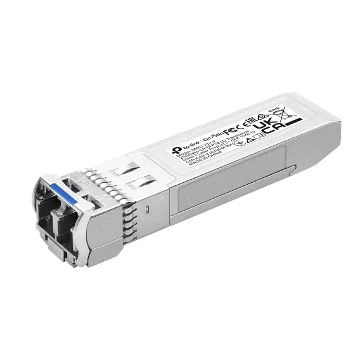 TP-Link Omada SM6110-LR Modulo Transceptor SFP+/SFP28 - 25GBase-LR - Fibra Optica hasta 10km - Velocidad hasta 25Gbps - Conexion en Caliente - Monitor 1