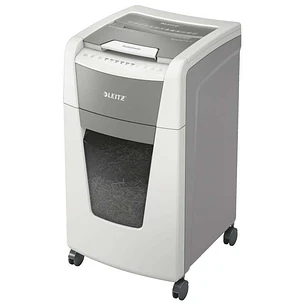 Leitz IQ 300 Autofeed P4 Destructora Automatica de Papel Corte en Particulas P-4 - Autoalimentacion 300 Hojas, Manual 10 Hojas - Papelera de 60L - Col