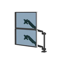 Fellowes Platinum Series Brazo para Monitor Doble Vertical - Hasta 27
