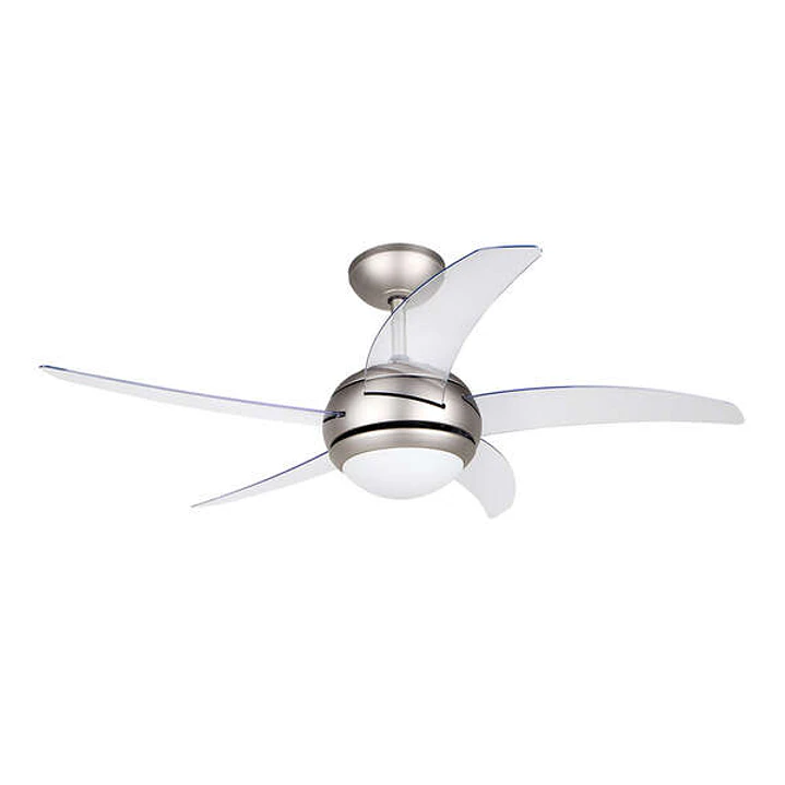 Orbegozo CP 54132 Ventilador de Techo - Silencioso y Eficiente - 5 Aspas Transparentes - 3 Velocidades - Mando a Distancia - Sistema Reversible - Ahor 1