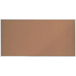 Nobo Tablero Anuncios Corcho Essence 2400x1200mm - Montaje Esquinas - Superficie Corcho - Marco Aluminio Anodizado - Color Natural