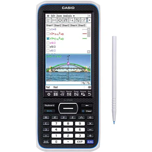 Casio FX-CP400 Calculadora Cientifica Grafica 3D - Pantalla Tactil en Color - Graficos 3D - Dibujo Simultaneo de hasta 100 Curvas - Alimentacion con P