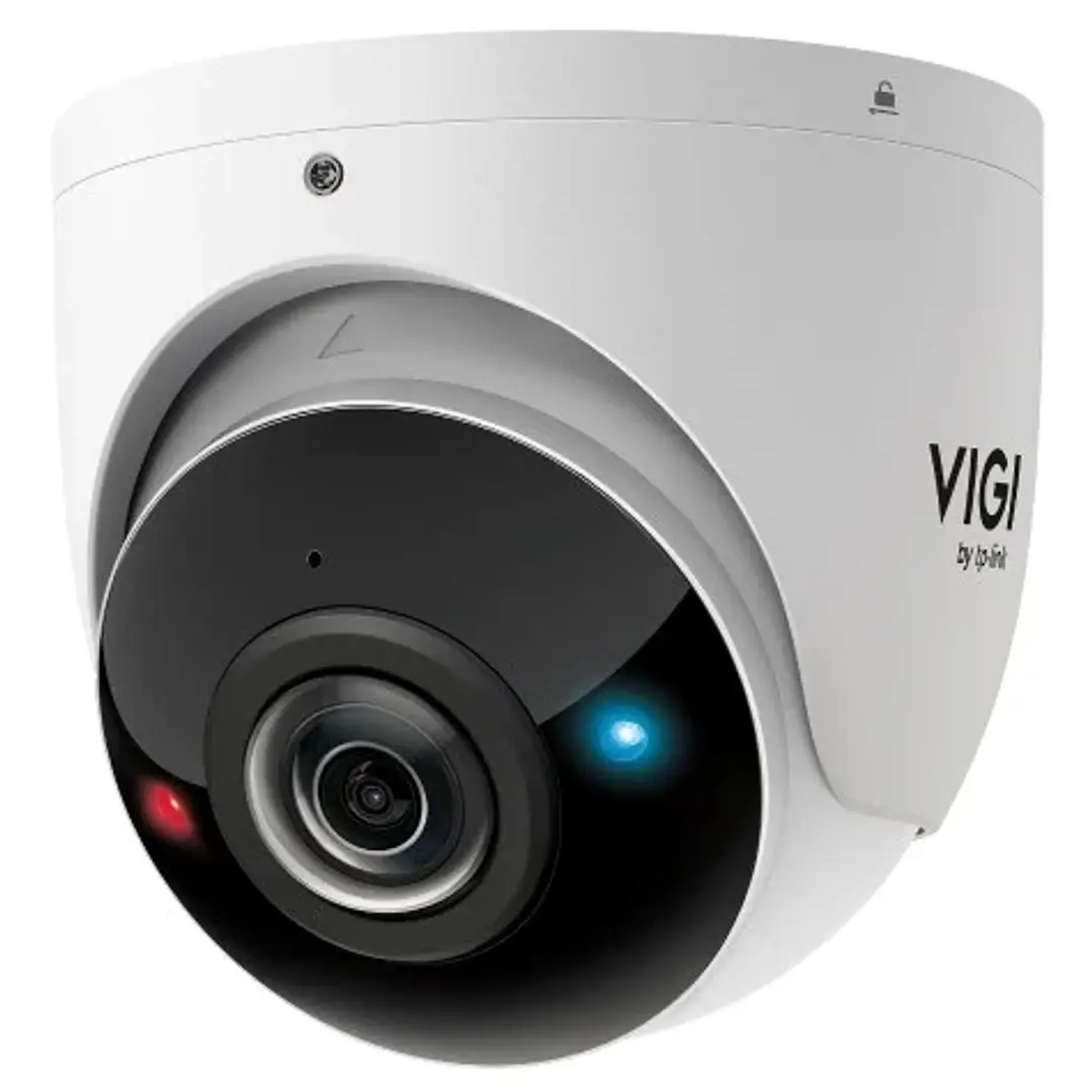TP-Link Vigi InSight S485PI Camara de Seguridad para Exterior - 4K - IP67 - IK10 - Audio Bidireccional - Color Blanco y Negro 1