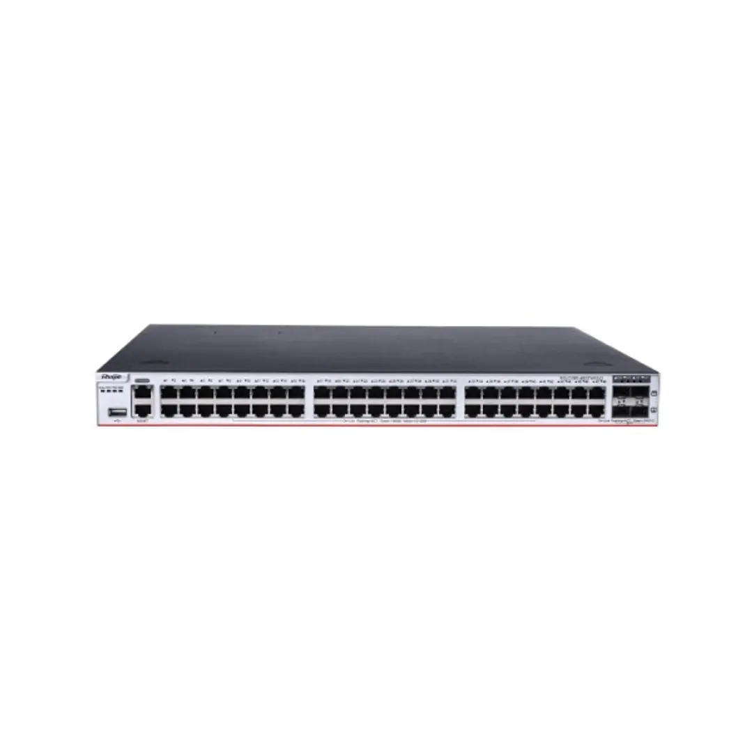 Ruijie RG-CS85-48GT4XS-D Switch Modular - 48 Puertos Ethernet hasta 1Gbps - 4x SFP+ hasta 10Gbps - Ranura de Expansion - 2 Ventiladores Integrados - C 1